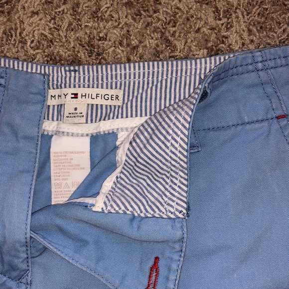Baby Blue Tommy Hilfiger Shorts, U.S Size 8 - Picture 3 of 3